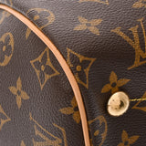 LOUIS VUITTON ルイヴィトン モノグラム ティボリ GM ブラウン M40144 レディース モノグラムキャンバス ハンドバッグ ABランク 中古 銀蔵