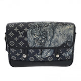 LOUIS VUITTON ルイヴィトン モノグラム チャップマン メッセンジャー PM ネイビー M54248 メンズ モノグラムサバンナキャンバス ショルダーバッグ Aランク 中古 銀蔵