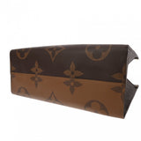 LOUIS VUITTON ルイヴィトン モノグラムジャイアント オンザゴー GM 2WAYトート ブラウン M45320 ユニセックス モノグラムキャンバス ハンドバッグ Aランク 中古 銀蔵