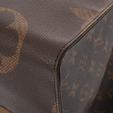 LOUIS VUITTON ルイヴィトン モノグラムジャイアント オンザゴー GM 2WAYトート ブラウン M45320 ユニセックス モノグラムキャンバス ハンドバッグ Aランク 中古 銀蔵