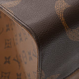 LOUIS VUITTON ルイヴィトン モノグラムジャイアント オンザゴー GM 2WAYトート ブラウン M45320 ユニセックス モノグラムキャンバス ハンドバッグ Aランク 中古 銀蔵