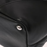CHANEL シャネル カンボンライン スモールトート ブラック/ホワイト A25166 レディース カーフ トートバッグ ABランク 中古 銀蔵
