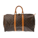 LOUIS VUITTON ルイヴィトン モノグラム キーポル 45 ブラウン M41428 ユニセックス モノグラムキャンバス ボストンバッグ Bランク 中古 銀蔵