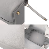 HERMES エルメス ピコタン ロック PM ブルーペール Z刻印(2021年頃) レディース トリヨンクレマンス ハンドバッグ ABランク 中古 銀蔵