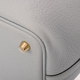 HERMES エルメス ピコタン ロック PM ブルーペール Z刻印(2021年頃) レディース トリヨンクレマンス ハンドバッグ ABランク 中古 銀蔵
