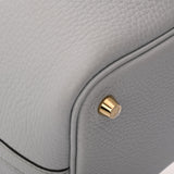 HERMES エルメス ピコタン ロック PM ブルーペール Z刻印(2021年頃) レディース トリヨンクレマンス ハンドバッグ ABランク 中古 銀蔵