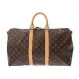 LOUIS VUITTON ルイヴィトン モノグラム キーポル バンドリエール 45 2WAY ブラウン M41418 ユニセックス モノグラムキャンバス ボストンバッグ ABランク 中古 銀蔵