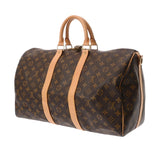 LOUIS VUITTON ルイヴィトン モノグラム キーポル バンドリエール 45 2WAY ブラウン M41418 ユニセックス モノグラムキャンバス ボストンバッグ ABランク 中古 銀蔵