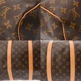 LOUIS VUITTON ルイヴィトン モノグラム キーポル バンドリエール 55 ブラウン M41414 ユニセックス モノグラムキャンバス ボストンバッグ ABランク 中古 銀蔵