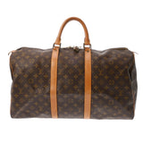 LOUIS VUITTON ルイヴィトン モノグラム キーポル 50 ブラウン M41426 ユニセックス モノグラムキャンバス ボストンバッグ Bランク 中古 銀蔵