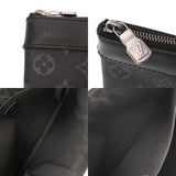 LOUIS VUITTON ルイヴィトン モノグラムエクリプス ポシェットディスカバリー 黒/グレー M62291 メンズ モノグラムキャンバス クラッチバッグ ABランク 中古 銀蔵
