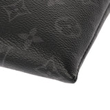 LOUIS VUITTON ルイヴィトン モノグラムエクリプス ポシェットディスカバリー 黒/グレー M62291 メンズ モノグラムキャンバス クラッチバッグ ABランク 中古 銀蔵