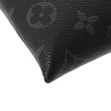 LOUIS VUITTON ルイヴィトン モノグラムエクリプス ポシェットディスカバリー 黒/グレー M62291 メンズ モノグラムキャンバス クラッチバッグ ABランク 中古 銀蔵