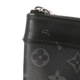 LOUIS VUITTON ルイヴィトン モノグラムエクリプス ポシェットディスカバリー 黒/グレー M62291 メンズ モノグラムキャンバス クラッチバッグ ABランク 中古 銀蔵