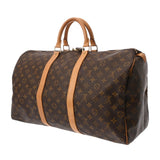 LOUIS VUITTON ルイヴィトン モノグラム キーポル 50 ブラウン M41426 ユニセックス モノグラムキャンバス ボストンバッグ Bランク 中古 銀蔵