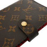 LOUIS VUITTON ルイヴィトン モノグラム アジェンダ PM 草間彌生コラボ ルージュ R20005 ユニセックス モノグラムキャンバス 手帳カバー Aランク 中古 銀蔵