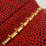LOUIS VUITTON ルイヴィトン モノグラム アジェンダ PM 草間彌生コラボ ルージュ R20005 ユニセックス モノグラムキャンバス 手帳カバー Aランク 中古 銀蔵