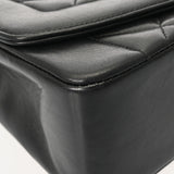 CHANEL シャネル マトラッセ ダイアナ チェーンショルダー 22cm ブラック A01164 レディース ラムスキン ショルダーバッグ Aランク 中古 銀蔵
