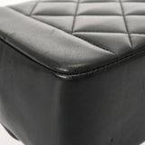 CHANEL シャネル マトラッセ ダイアナ チェーンショルダー 22cm ブラック A01164 レディース ラムスキン ショルダーバッグ Aランク 中古 銀蔵