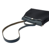 HERMES エルメス エールバッグ PM 2WAY ネイビー □F刻印(2002年頃) レディース ヴィブラート/トワルオフィシェ ハンドバッグ Bランク 中古 銀蔵