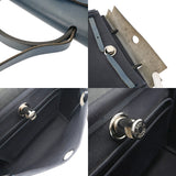 HERMES エルメス エールバッグ PM 2WAY ネイビー □F刻印(2002年頃) レディース ヴィブラート/トワルオフィシェ ハンドバッグ Bランク 中古 銀蔵