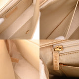 CHANEL シャネル ニュートラベルライン チェーンショルダー ベージュ A15285 レディース ナイロンジャガード ハンドバッグ ABランク 中古 銀蔵