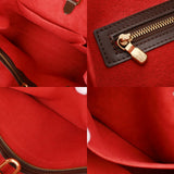 LOUIS VUITTON ルイヴィトン ダミエ ハムステッド MM ブラウン N51204 レディース ダミエキャンバス トートバッグ ABランク 中古 銀蔵