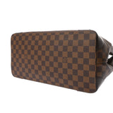 LOUIS VUITTON ルイヴィトン ダミエ ハムステッド MM ブラウン N51204 レディース ダミエキャンバス トートバッグ ABランク 中古 銀蔵