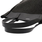 SAINT LAURENT サンローラン スタッズ トートバッグ ブラック 333099 レディース レザー トートバッグ ABランク 中古 銀蔵