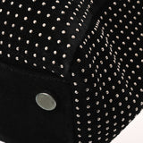 SAINT LAURENT サンローラン スタッズ トートバッグ ブラック 333099 レディース レザー トートバッグ ABランク 中古 銀蔵