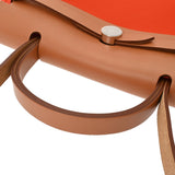 HERMES エルメス エールバッグ ジップ PM オレンジポピー/ゴールド X刻印(2016年頃) レディース トワルオフィシェ/ヴァッシュハンター 2WAYバッグ Aランク 中古 銀蔵