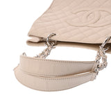 CHANEL シャネル GST グランドショッピングトート アイボリー A50995 レディース キャビアスキン トートバッグ ABランク 中古 銀蔵