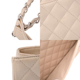 CHANEL シャネル GST グランドショッピングトート アイボリー A50995 レディース キャビアスキン トートバッグ ABランク 中古 銀蔵