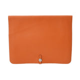 HERMES エルメス ドゴン ミーティング ポティロン □G刻印(2003年頃) ユニセックス トゴ クラッチバッグ ABランク 中古 銀蔵