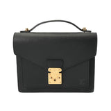 LOUIS VUITTON ルイヴィトン エピ モンソー ノワール M52122 ユニセックス エピレザー ハンドバッグ ABランク 中古 銀蔵