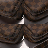 LOUIS VUITTON ルイヴィトン ダミエ ナヴィグリオ ブラウン N45255 ユニセックス ダミエキャンバス ショルダーバッグ Bランク 中古 銀蔵
