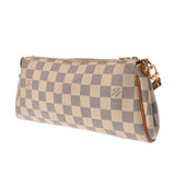 LOUIS VUITTON ルイヴィトン ダミエアズール エヴァ ホワイト N55214 レディース ダミエキャンバス ショルダーバッグ Bランク 中古 銀蔵