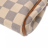 LOUIS VUITTON ルイヴィトン ダミエアズール エヴァ ホワイト N55214 レディース ダミエキャンバス ショルダーバッグ Bランク 中古 銀蔵