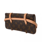 LOUIS VUITTON ルイヴィトン モノグラム ポシェットマル ブラウン M51159 レディース モノグラムキャンバス ウエストバッグ ABランク 中古 銀蔵