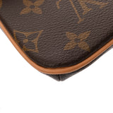 LOUIS VUITTON ルイヴィトン モノグラム ポシェットマル ブラウン M51159 レディース モノグラムキャンバス ウエストバッグ ABランク 中古 銀蔵