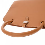 HERMES エルメス ダルヴィ MM ブラウン □D刻印(2000年頃) レディース ヴァッシュ ハンドバッグ Bランク 中古 銀蔵
