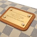 LOUIS VUITTON ルイヴィトン ダミエアズール エヴァ ホワイト N55214 レディース ダミエキャンバス ショルダーバッグ Bランク 中古 銀蔵