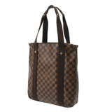 LOUIS VUITTON ルイヴィトン ダミエ カバボブール ブラウン N52006 ユニセックス ダミエキャンバス トートバッグ ABランク 中古 銀蔵