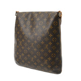 LOUIS VUITTON ルイヴィトン モノグラム ミュゼット ブラウン M51256 レディース モノグラムキャンバス ショルダーバッグ Bランク 中古 銀蔵