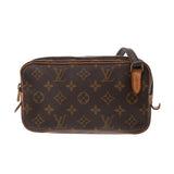 LOUIS VUITTON ルイヴィトン モノグラム マルリー バンドリエール ブラウン M51828 レディース モノグラムキャンバス ショルダーバッグ Bランク 中古 銀蔵