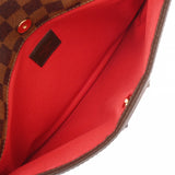 LOUIS VUITTON ルイヴィトン ダミエ ブルームズベリ PM ブラウン N42251 レディース ダミエキャンバス ショルダーバッグ Aランク 中古 銀蔵