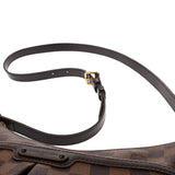 LOUIS VUITTON ルイヴィトン ダミエ ブルームズベリ PM ブラウン N42251 レディース ダミエキャンバス ショルダーバッグ Aランク 中古 銀蔵
