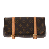 LOUIS VUITTON ルイヴィトン モノグラム ポシェットマル ブラウン M51159 レディース モノグラムキャンバス ウエストバッグ Bランク 中古 銀蔵