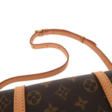 LOUIS VUITTON ルイヴィトン モノグラム ポシェットマル ブラウン M51159 レディース モノグラムキャンバス ウエストバッグ Bランク 中古 銀蔵