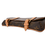 LOUIS VUITTON ルイヴィトン モノグラム ポシェットマル ブラウン M51159 レディース モノグラムキャンバス ウエストバッグ Bランク 中古 銀蔵